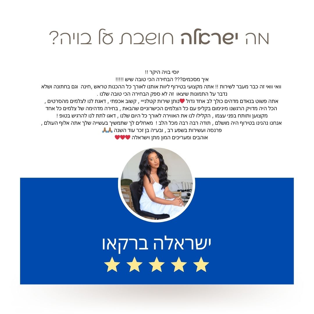 ישראלה - פידבק על בויה מדיה